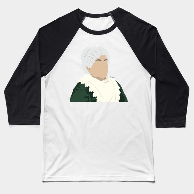 Elizabeth Cady Stanton Baseball T-Shirt by itsaulart